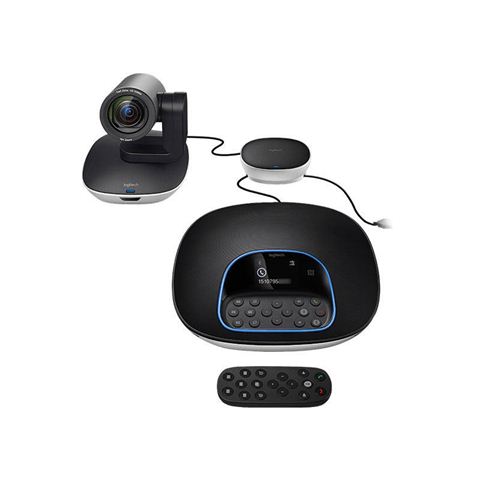 罗技CC3500e电脑摄像头高清电话会议系统带麦克风