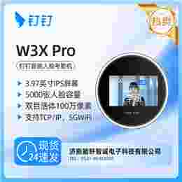 钉钉魔点 W3X Pro智能人脸考勤机